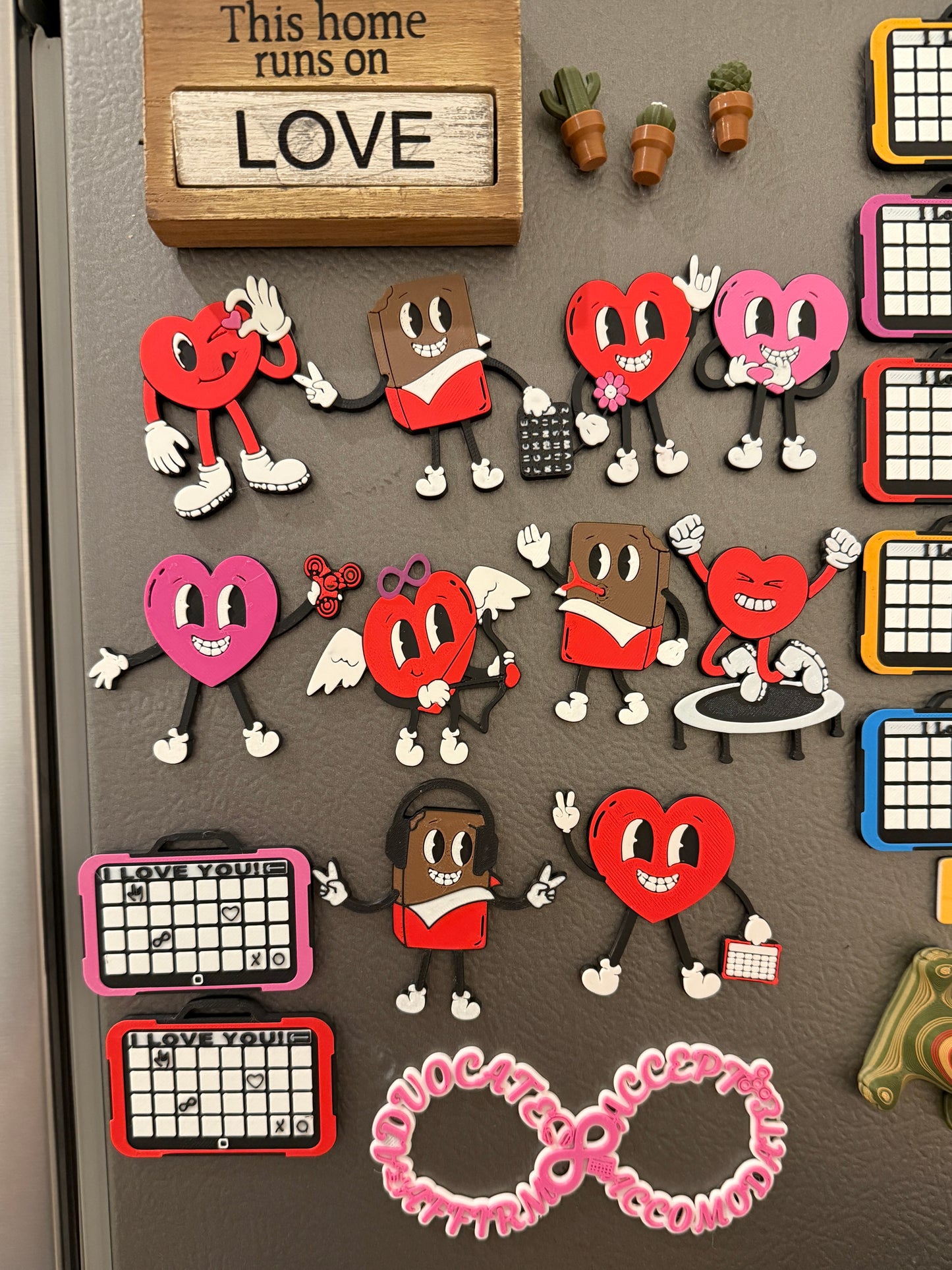 Inclusive Valentines Magnets ❤️ ♾️