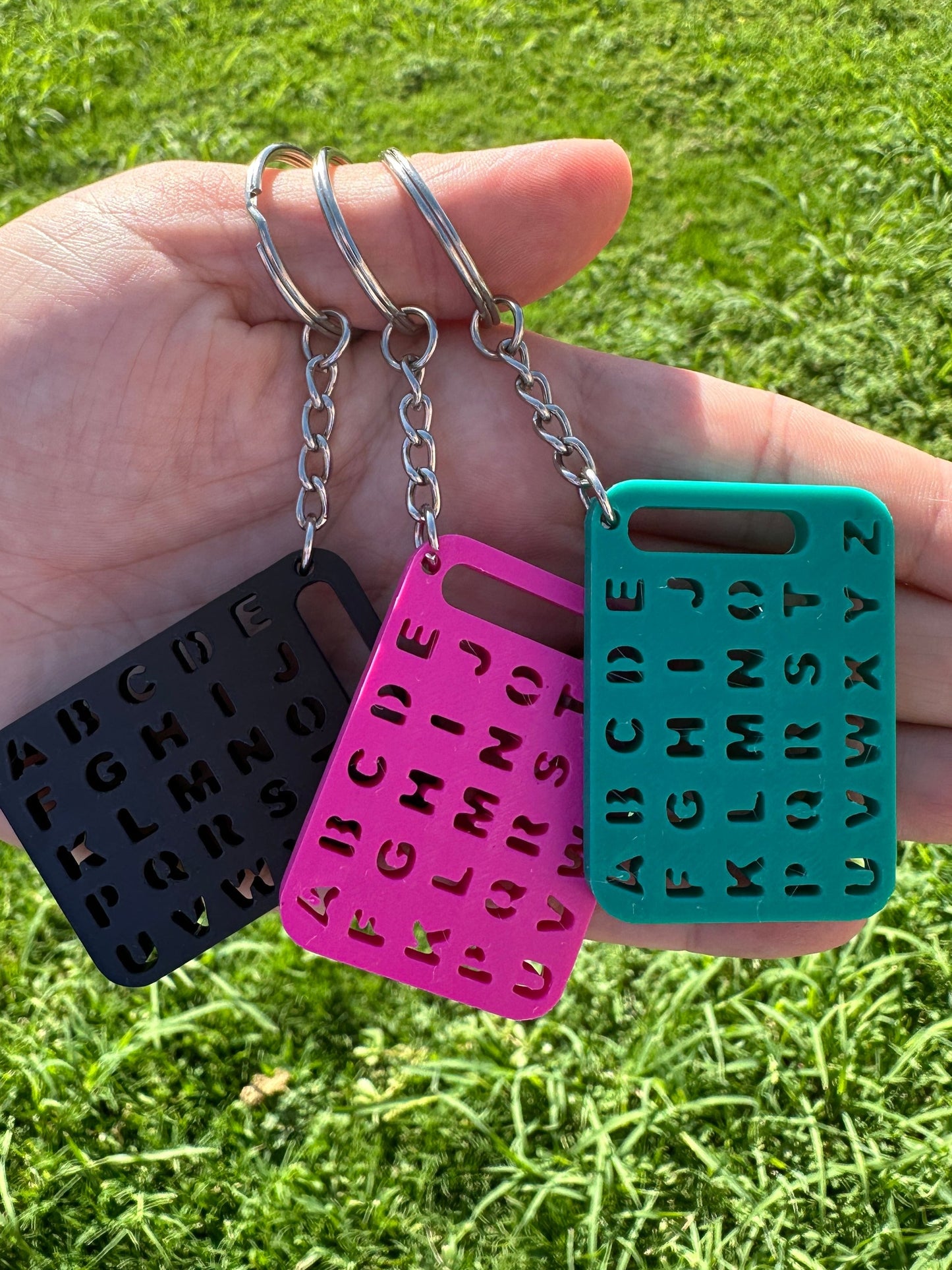 Spell to Communicate Mini Board Keychain