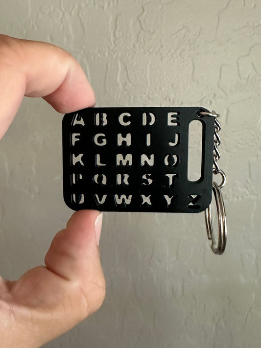 Spell to Communicate Mini Board Keychain