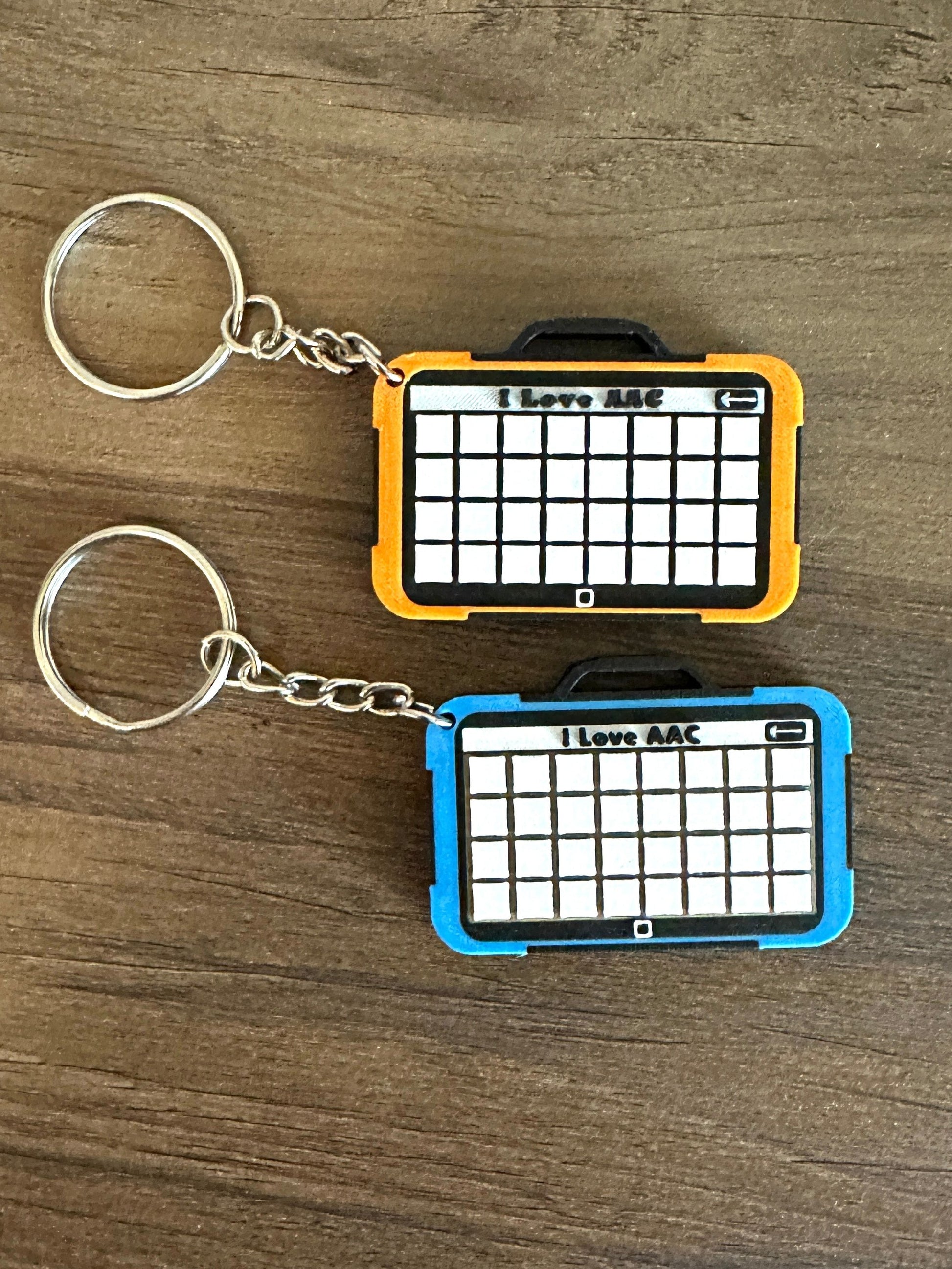 I love AAC Communication Tablet Keychain – Divergent Designs 3D