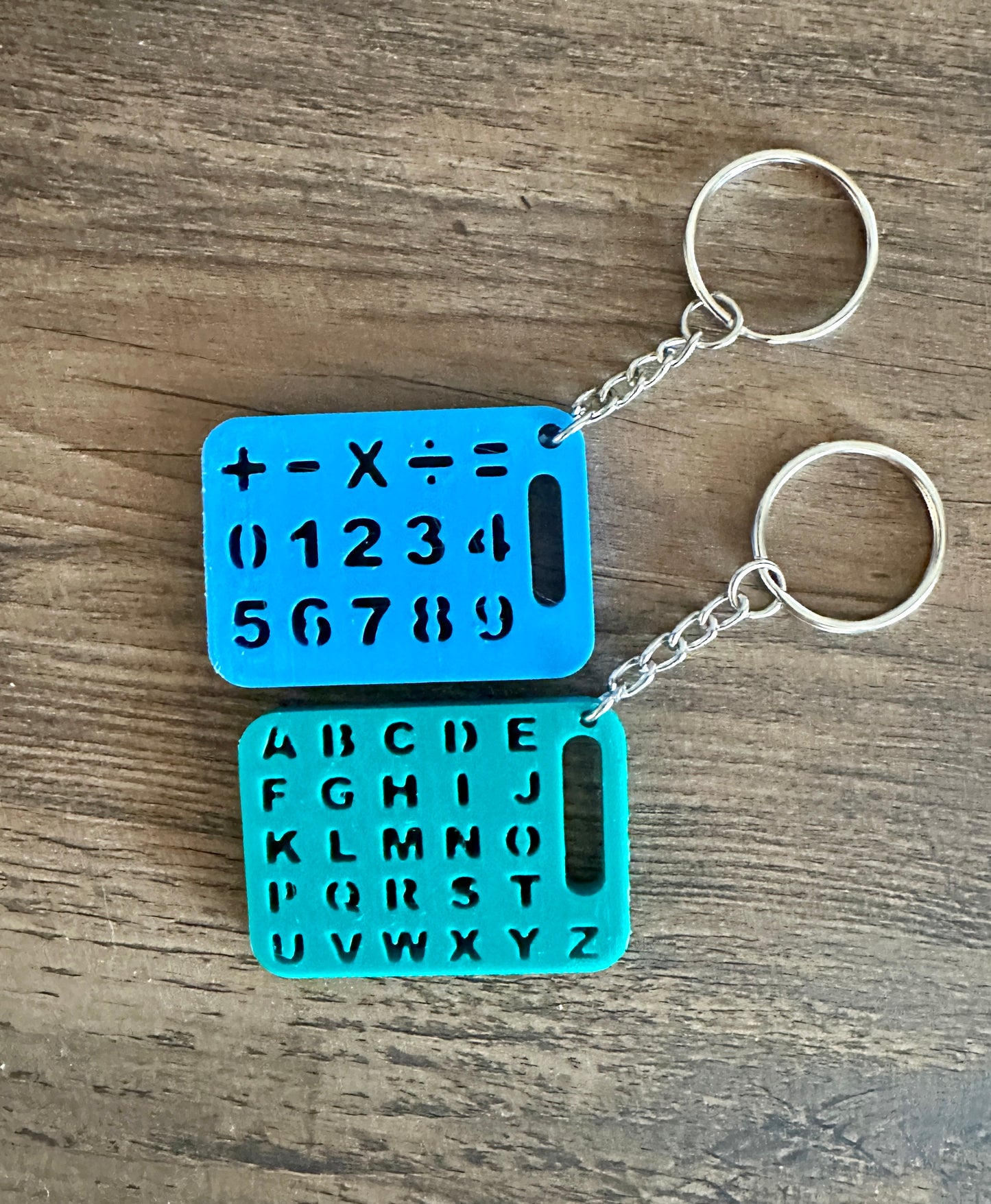 S2C Number Board Mini Keychain