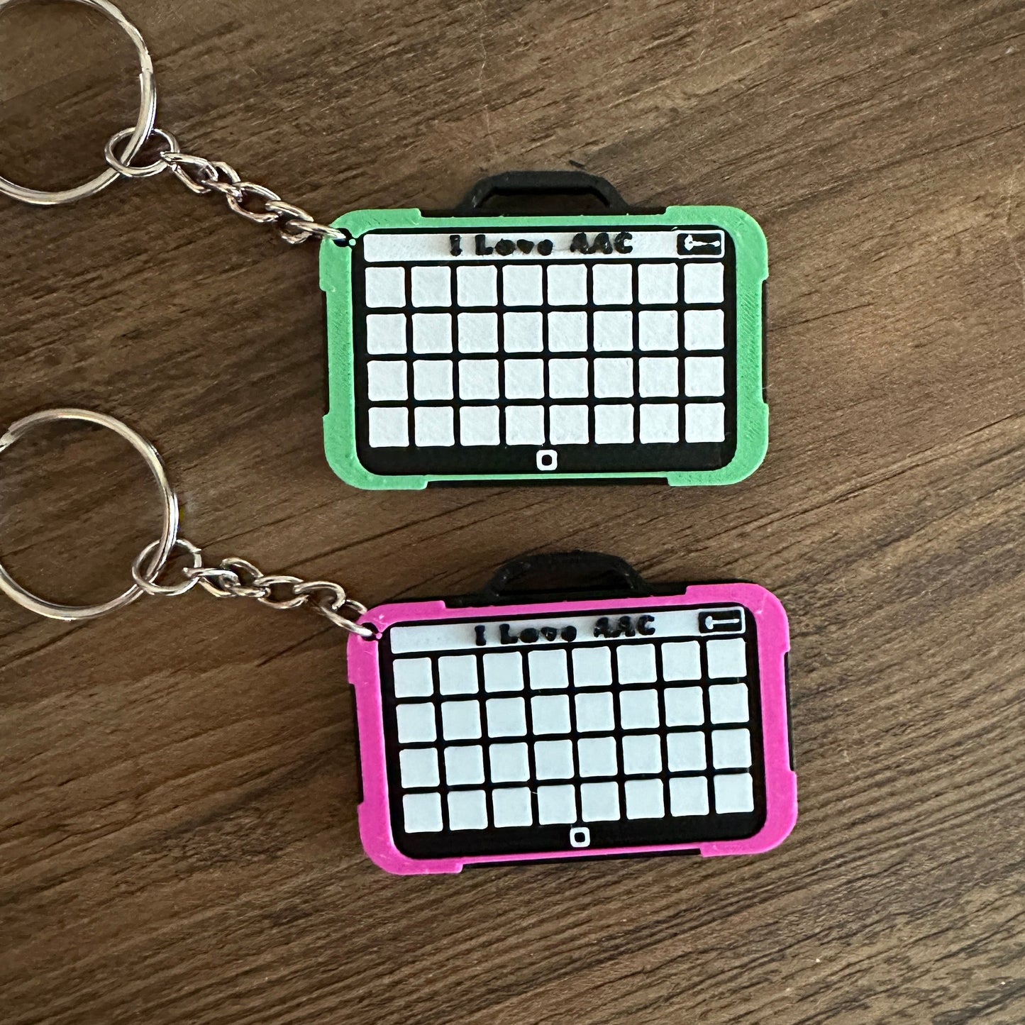 I love AAC Communication Tablet Keychain