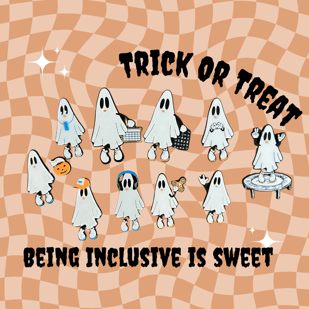 The Cutest Inclusive Ghost Magnets – Because Representation Matters! ♾️